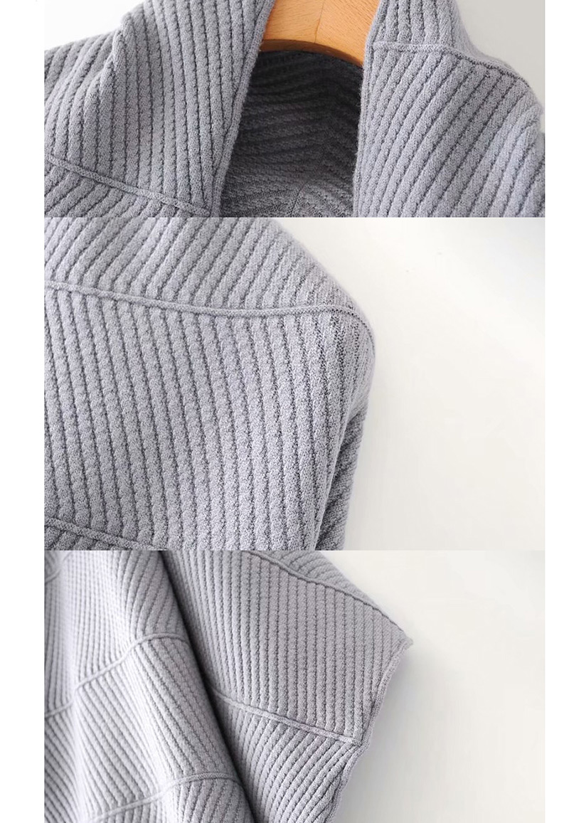 Fashion Light Grey Shawl Scarf,knitting Wool Scaves