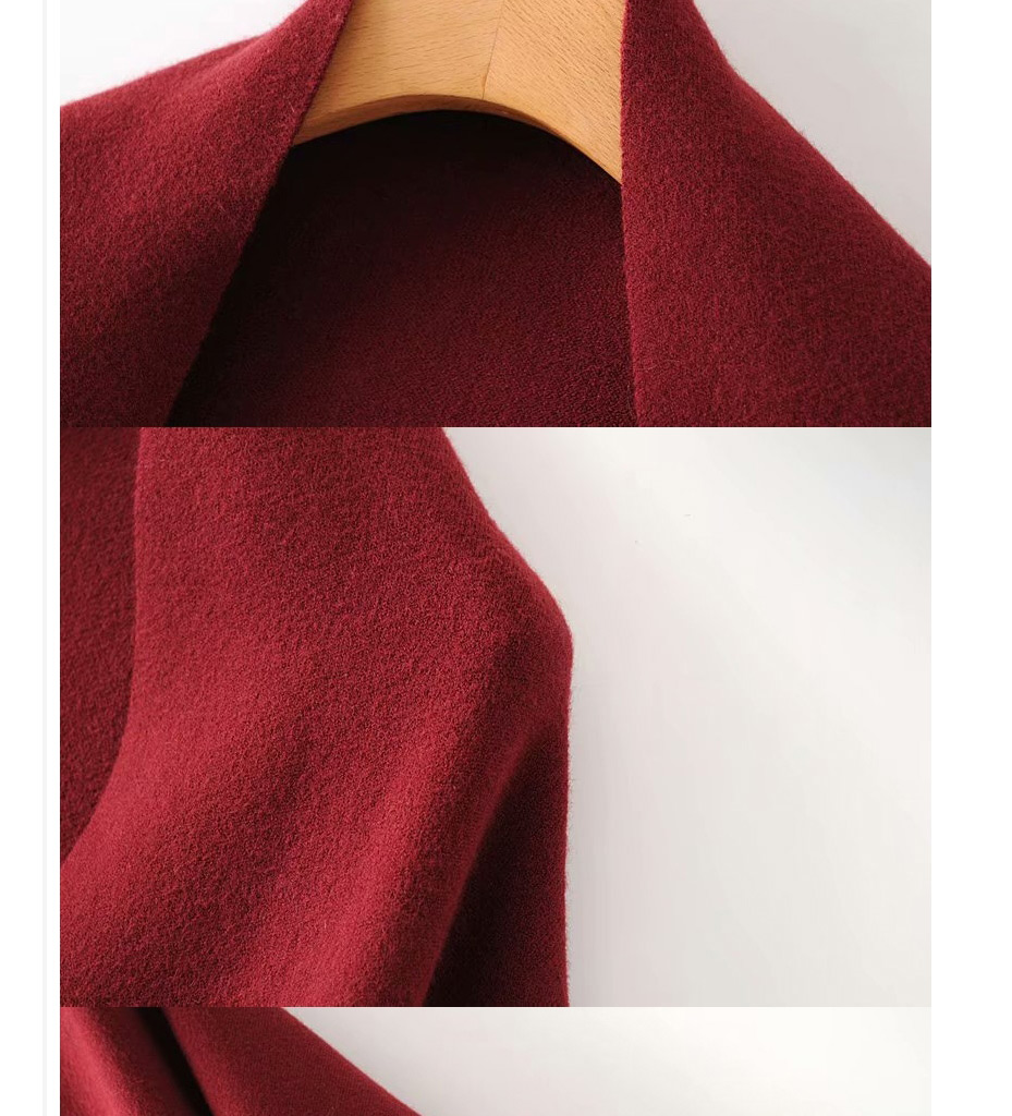 Fashion Red Wine Shawl Scarf,knitting Wool Scaves