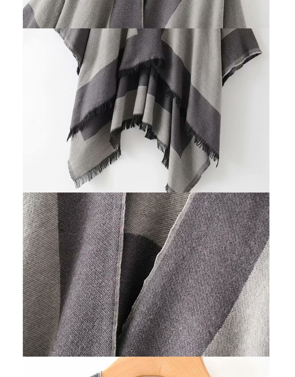 Fashion Gray Y-shaped Shawl,knitting Wool Scaves