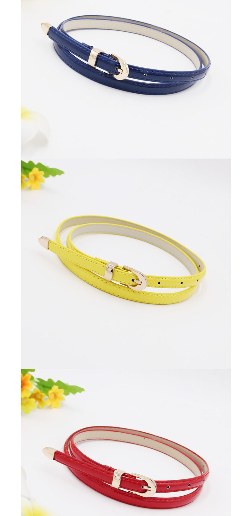 Fashion Gold Korean Fashion Belt,Thin belts