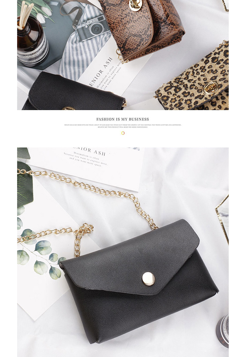 Fashion 892 Leopard Print Bag + Belt Serpentine Belt,Thin belts
