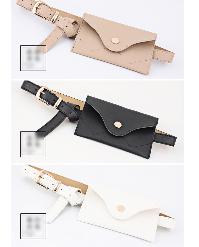 Fashion Khaki + Gold Buckle Mini Mobile Phone Bag Belt,Thin belts