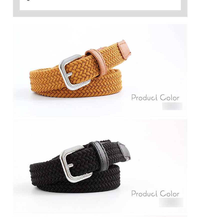 Fashion Navy Braided Thin Belt,Wide belts