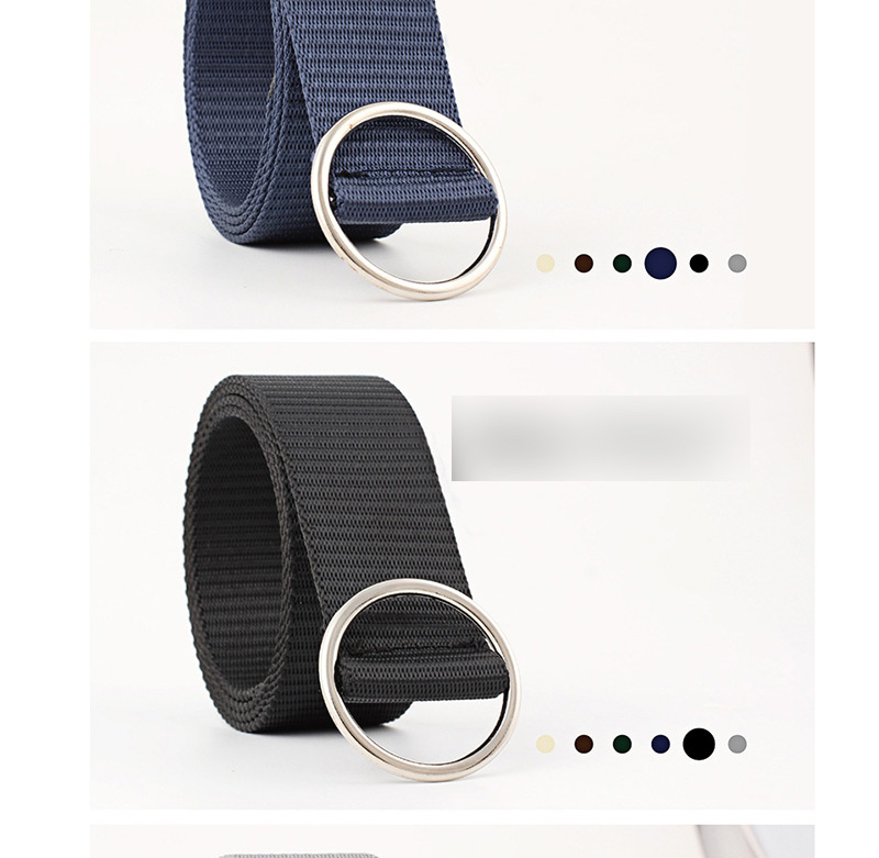 Fashion Navy Canvas Belt,Thin belts