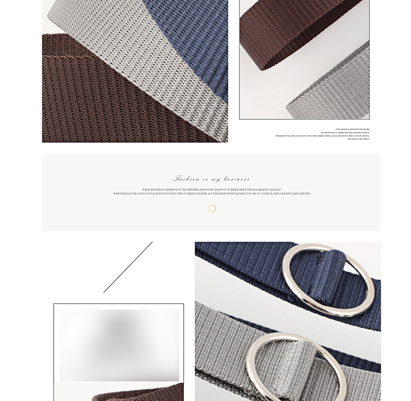 Fashion Khaki Canvas Belt,Thin belts