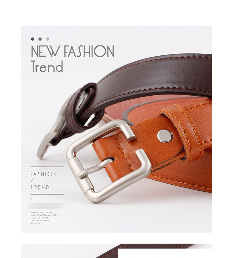 Fashion White Silver Buckle Belt,Thin belts