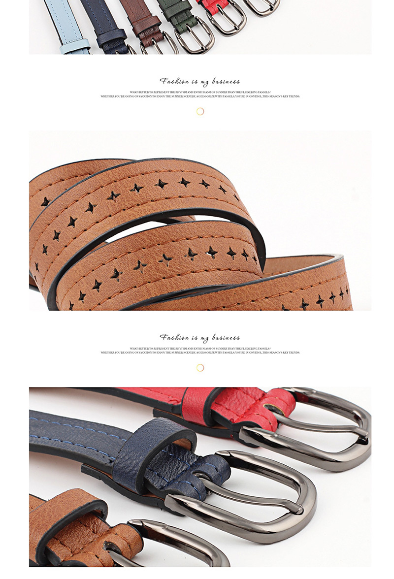 Fashion Camel Fashion Wild Alloy Pin Buckle Belt,Thin belts