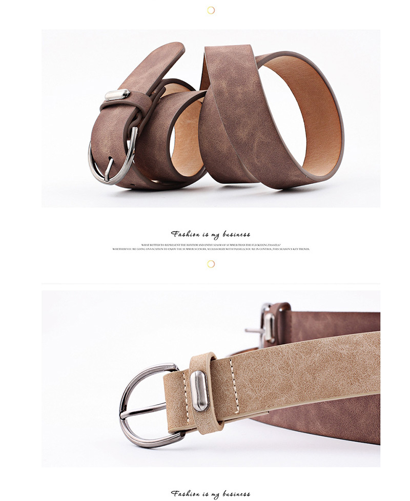 Fashion Camel Pin Buckle Belt,Wide belts