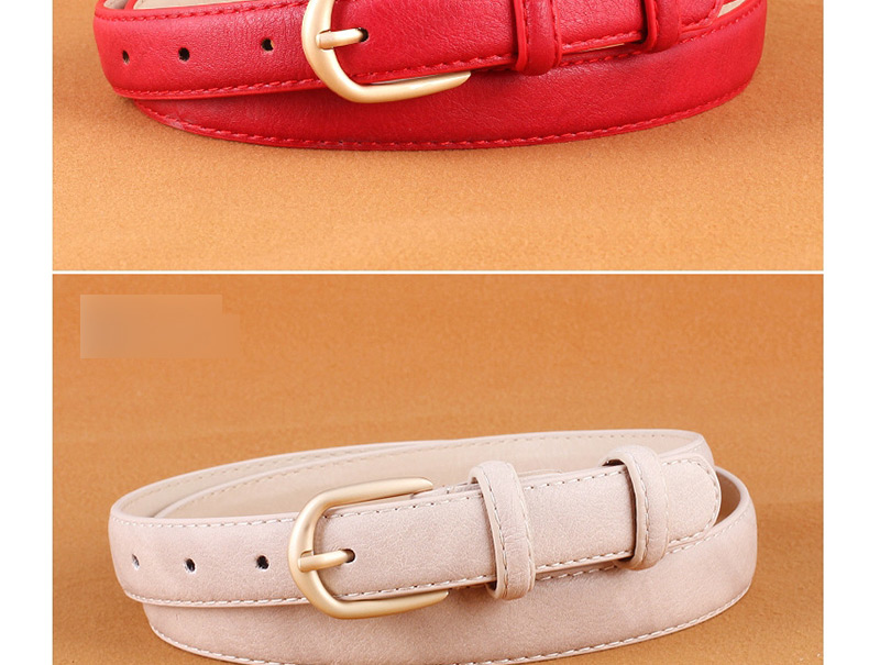 Fashion Pink Wide Versatile Belt,Thin belts