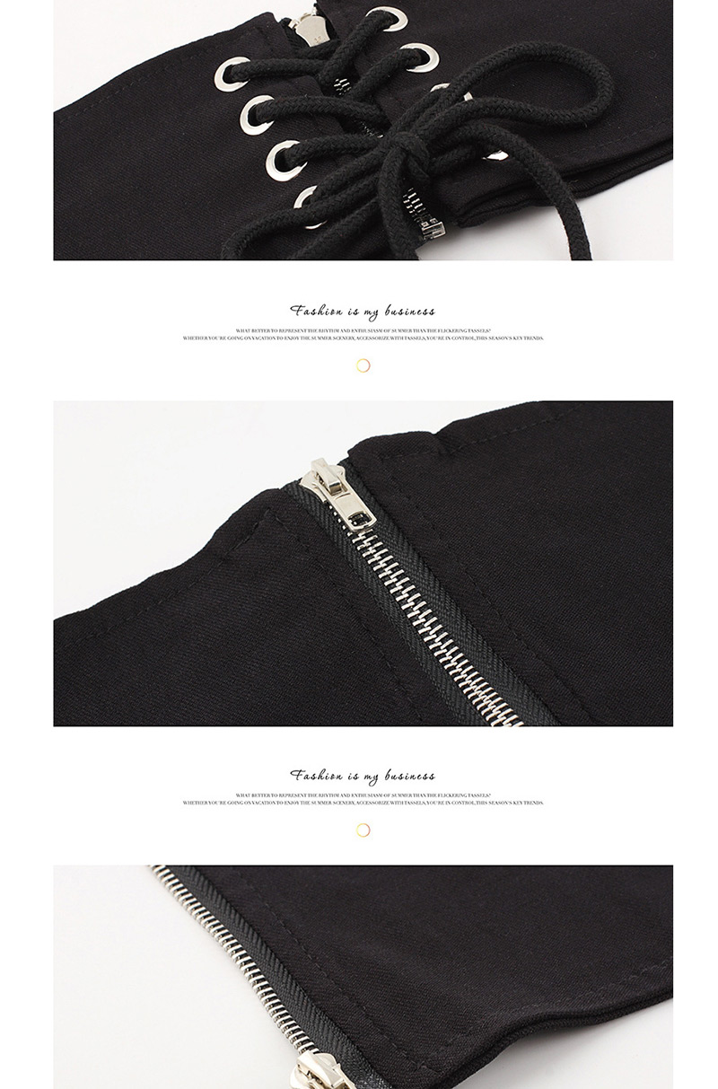 Fashion Black 64cm Body Shaping Wide Strap Girdle,Wide belts