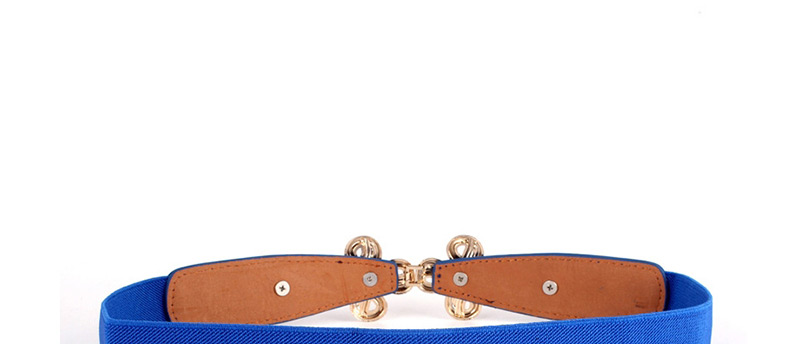 Fashion Beige Buckle Chinese Knot Waist Seal,Thin belts