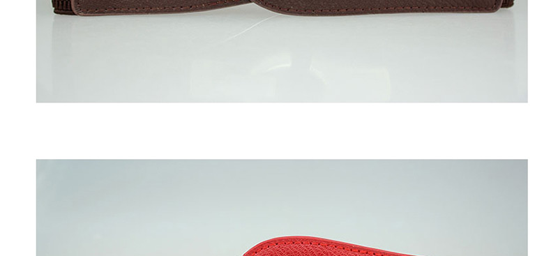 Fashion Red Plastic Waist Wide Girdle,Wide belts