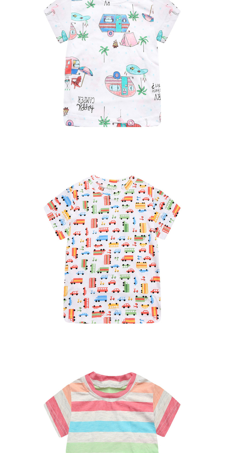 Fashion Grey Animal Cartoon Baby Boy T-shirt,Kids Clothing