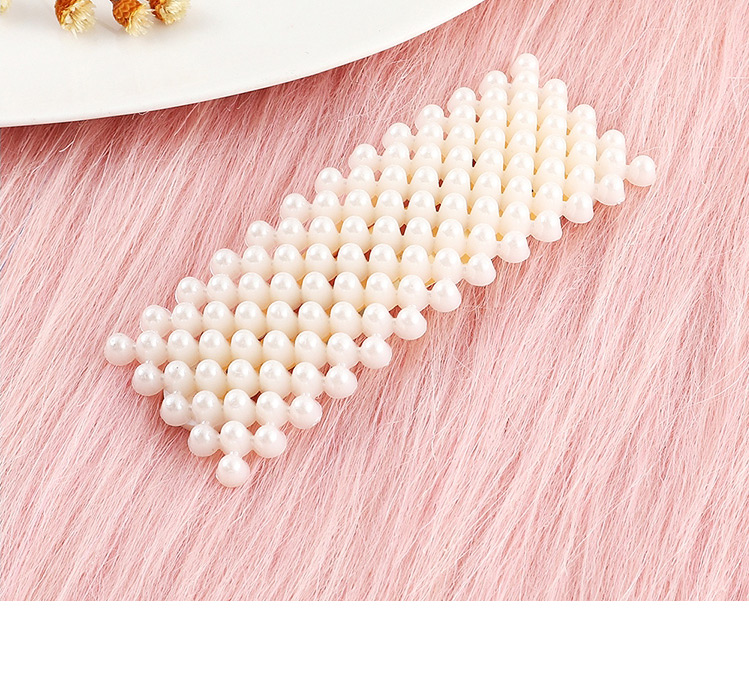 Fashion Gold Long Triangle Pearl Hairpin,Hairpins