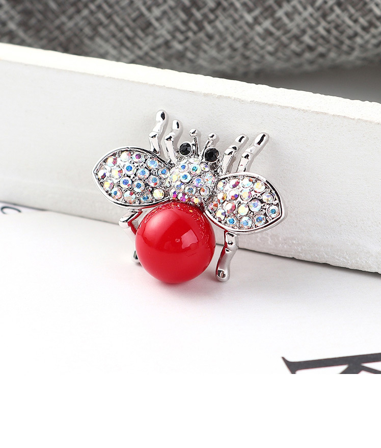 Fashion White Small Flying Crystal Brooch,Korean Brooches