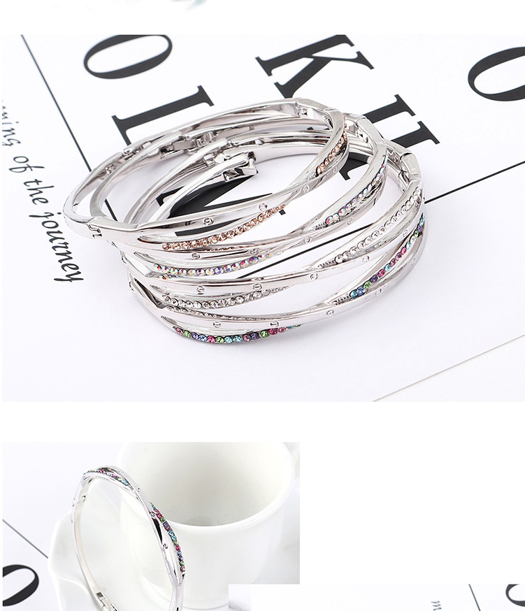 Fashion Colorful White Heavenly Love Crystal Bracelet,Crystal Bracelets