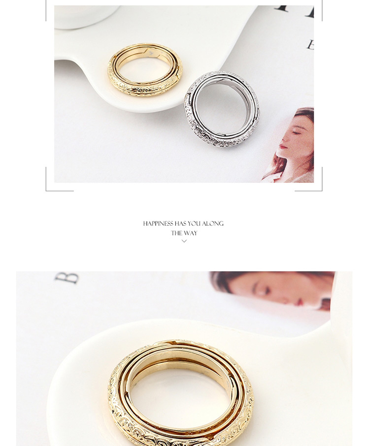 Fashion 14k Gold Gold Plated Ring - Astronomical Ball Ring,Fashion Rings