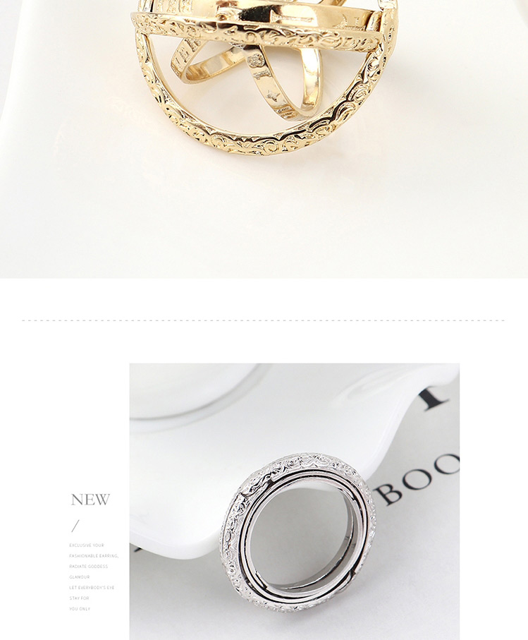 Fashion 14k Gold Gold Plated Ring - Astronomical Ball Ring,Fashion Rings