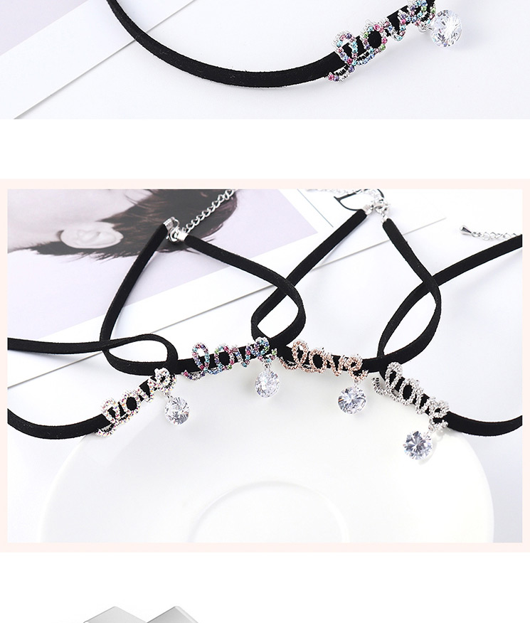 Fashion Colorful White Boutique Necklace - Love For Life,Pendants