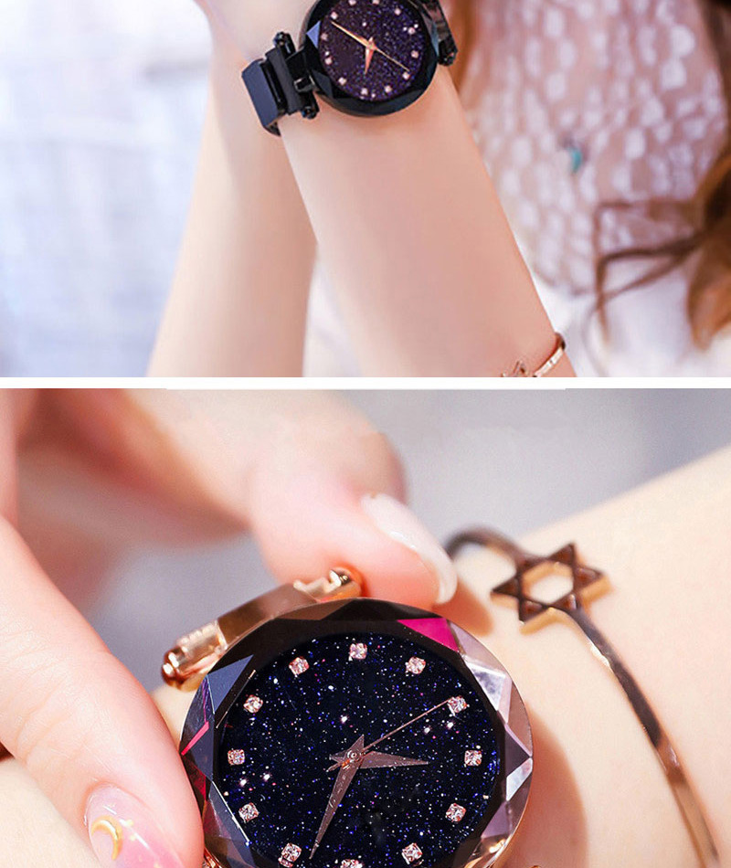Fashion Purple Tape Star Watch,Ladies Watches