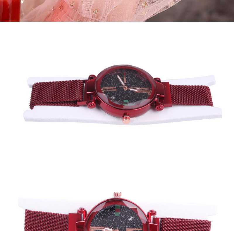 Fashion Red Tape Watch Starry Sky Watch,Ladies Watches