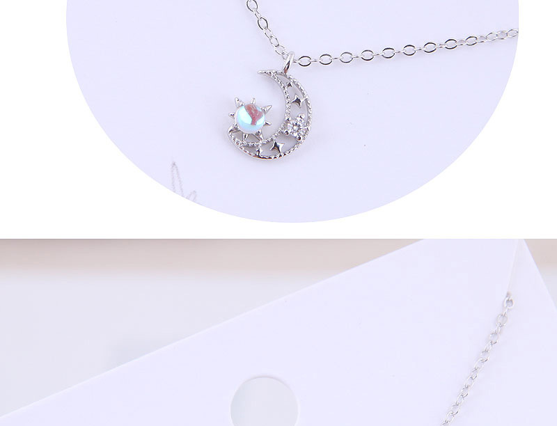 Fashion Silver Copper Plated Gold Star Necklace,Pendants