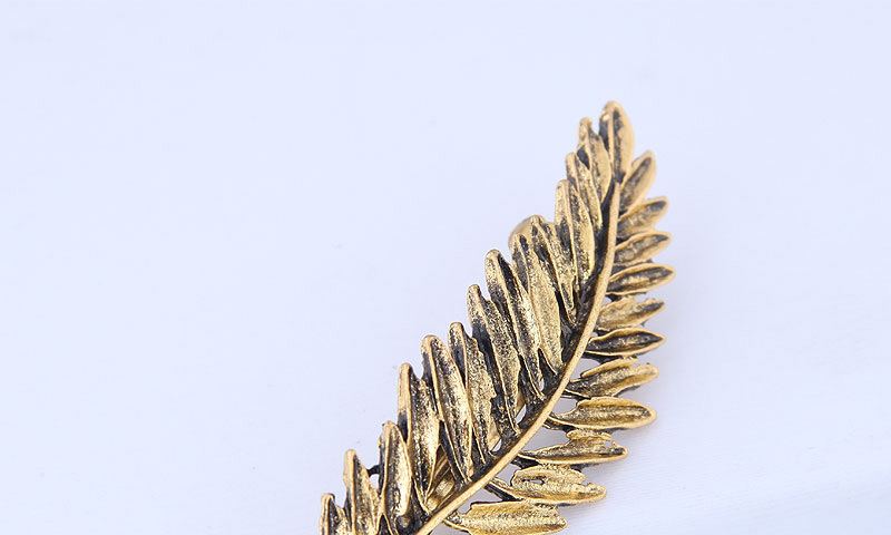Fashion Gujin Metal Feather Spring Clip,Hairpins
