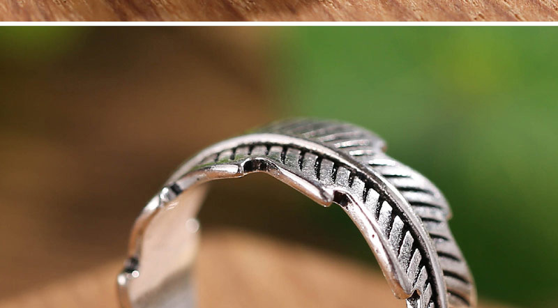 Fashion Silver Leaf Open Ring,Fashion Rings