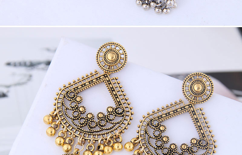 Fashion Gold Bell Tassel Earrings,Drop Earrings