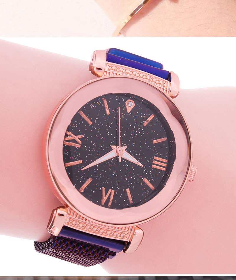 Fashion Blue Star Watch,Ladies Watches
