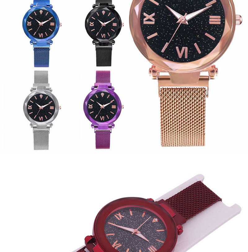 Fashion Purple Star Tape Watch,Ladies Watches