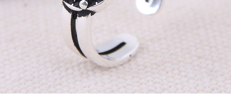 Fashion White K Smiley Open Ring,Fashion Rings