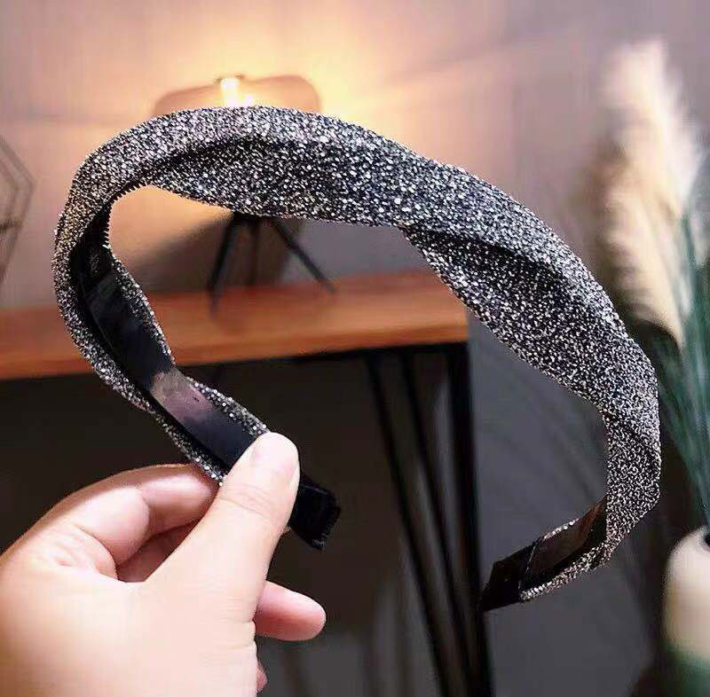 Fashion Gold Toothed Anti-slip Braided Head,Head Band