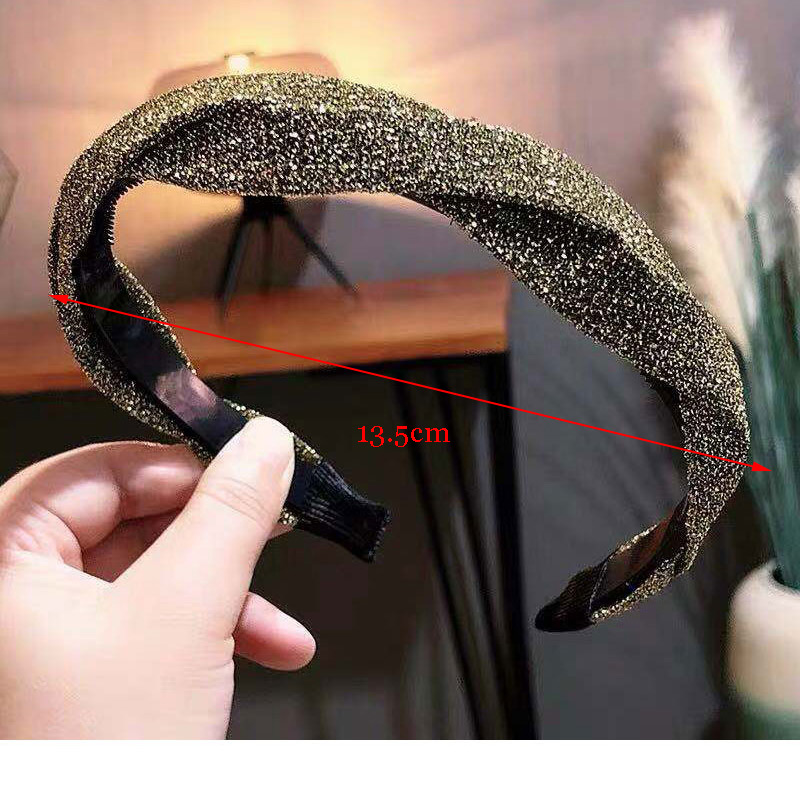 Fashion Gold Toothed Anti-slip Braided Head,Head Band