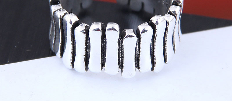 Fashion Silver Geometric Alloy Split Ring,Fashion Rings