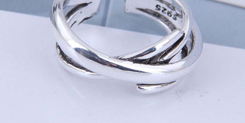 Fashion Silver Geometric Open Ring,Fashion Rings