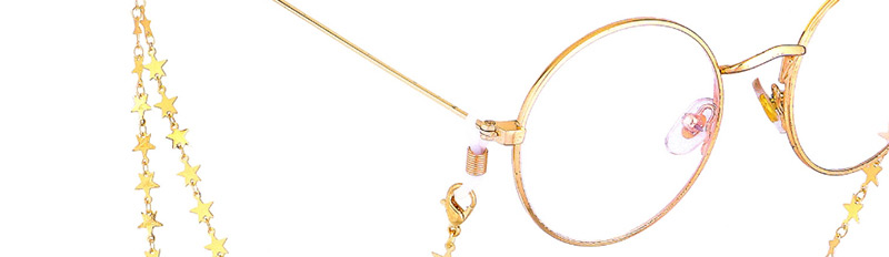 Fashion Gold Color-protection Copper Star Glasses Chain,Sunglasses Chain