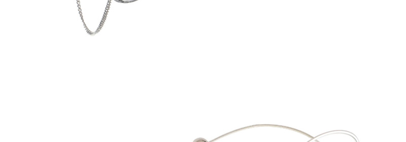 Fashion Silver Non-slip Metal Silver Mask Glasses Chain,Sunglasses Chain