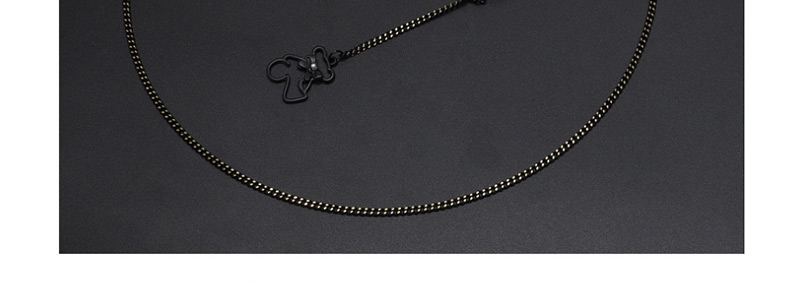 Fashion Black Hanging Neck Bow Bear Glasses Chain,Sunglasses Chain
