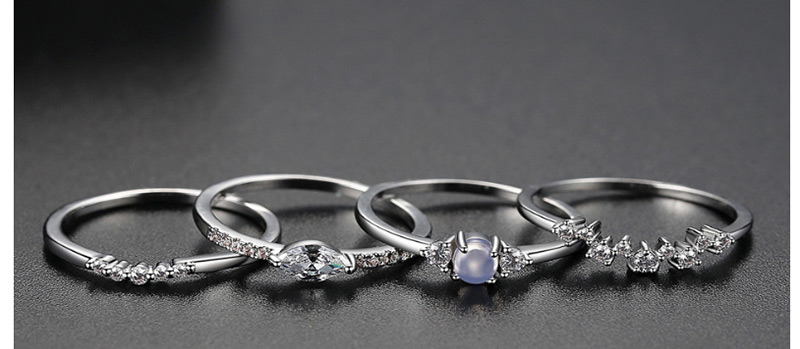 Fashion Platinum Detachable Ring,Rings