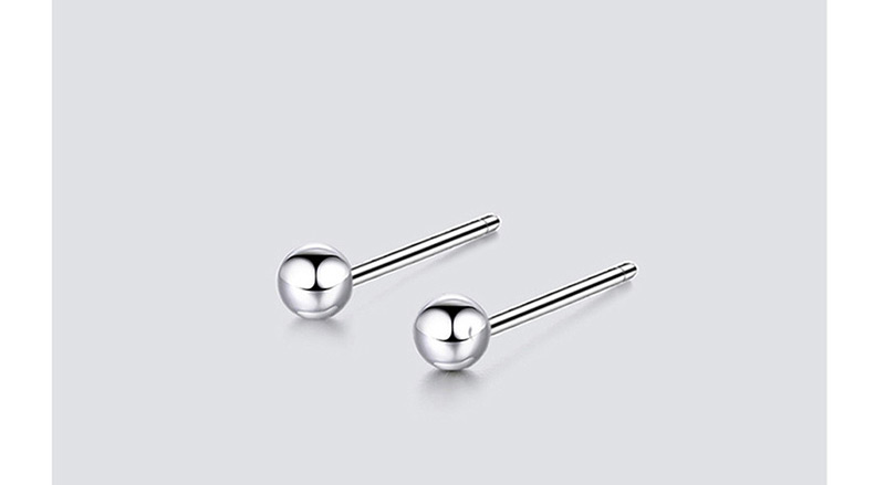 Fashion Steel Color Stainless Steel Bead Chain Tassel Earrings,Earrings