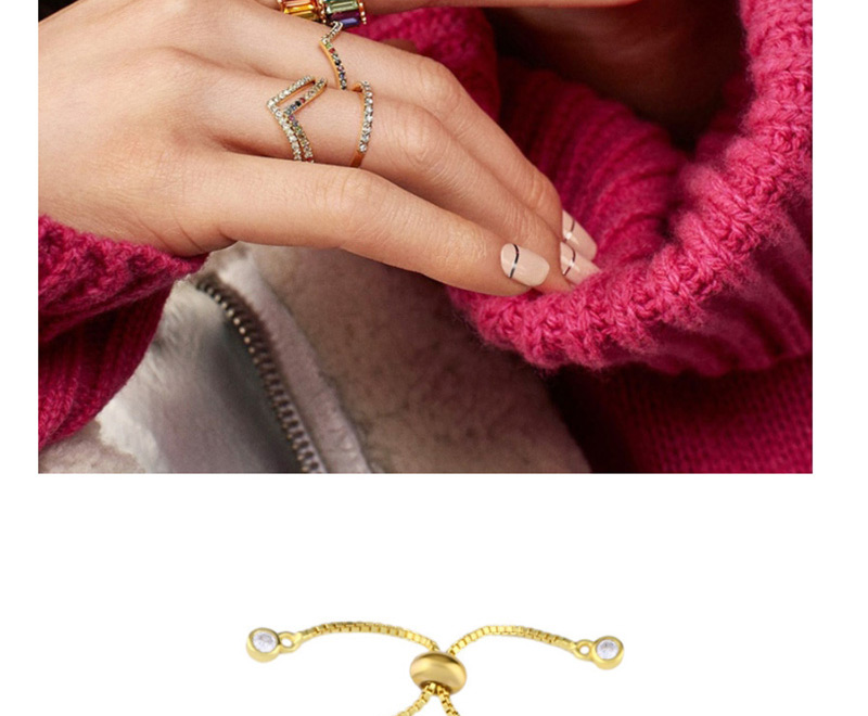 Fashion 6th Color Crystal Rainbow Diamond Ring,Fashion Rings
