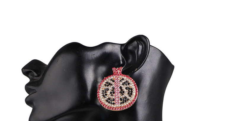 Fashion Black Geometric Diamond Stud Earrings,Stud Earrings
