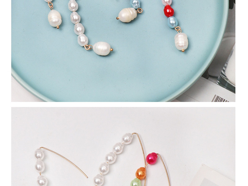Fashion Color Pearl Tassel Earrings,Drop Earrings