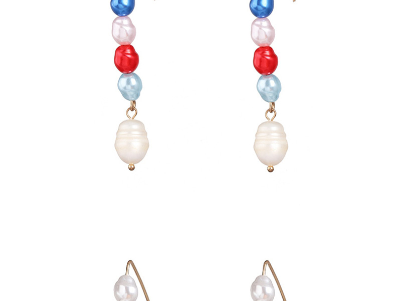 Fashion Color Pearl Tassel Earrings,Drop Earrings