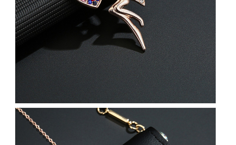 Fashion Gold Crystal Angel Necklace,Pendants