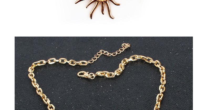 Fashion Gold Locking Flame Multi-layer Necklace,Multi Strand Necklaces