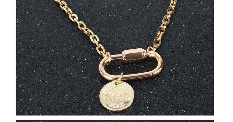 Fashion Gold Locking Flame Multi-layer Necklace,Multi Strand Necklaces