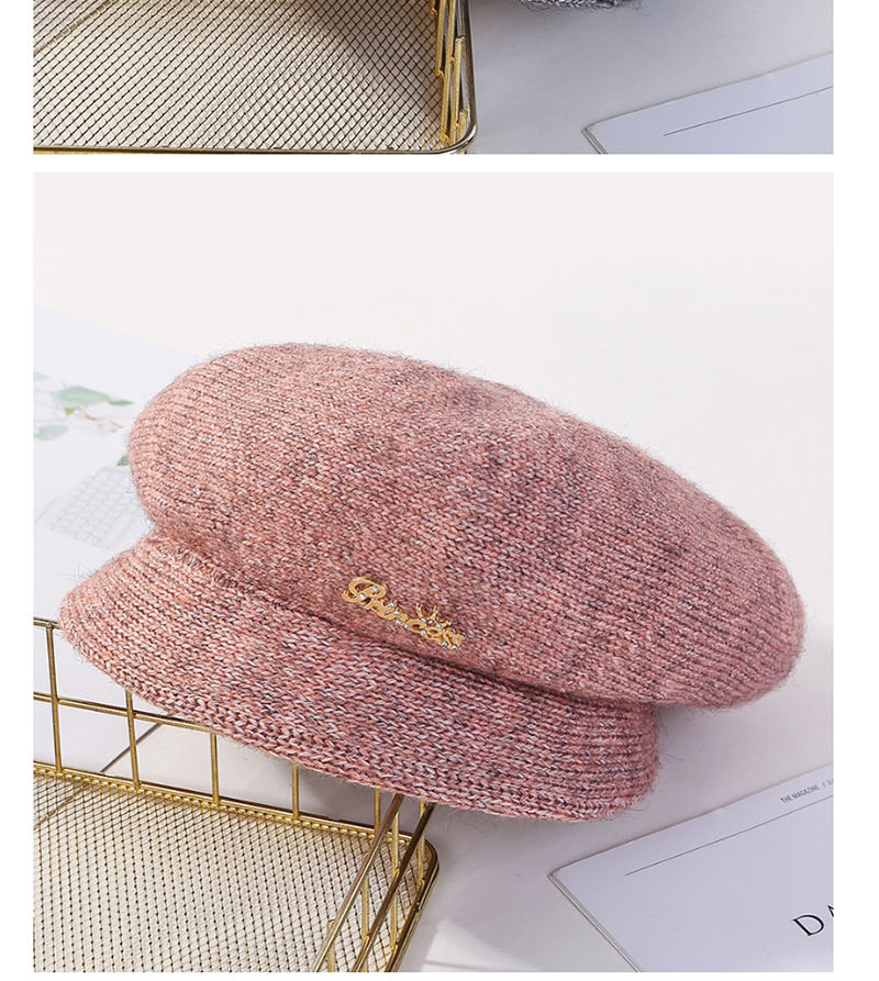 Fashion Yellow Plush Earmuffs Knit Cap,Sun Hats
