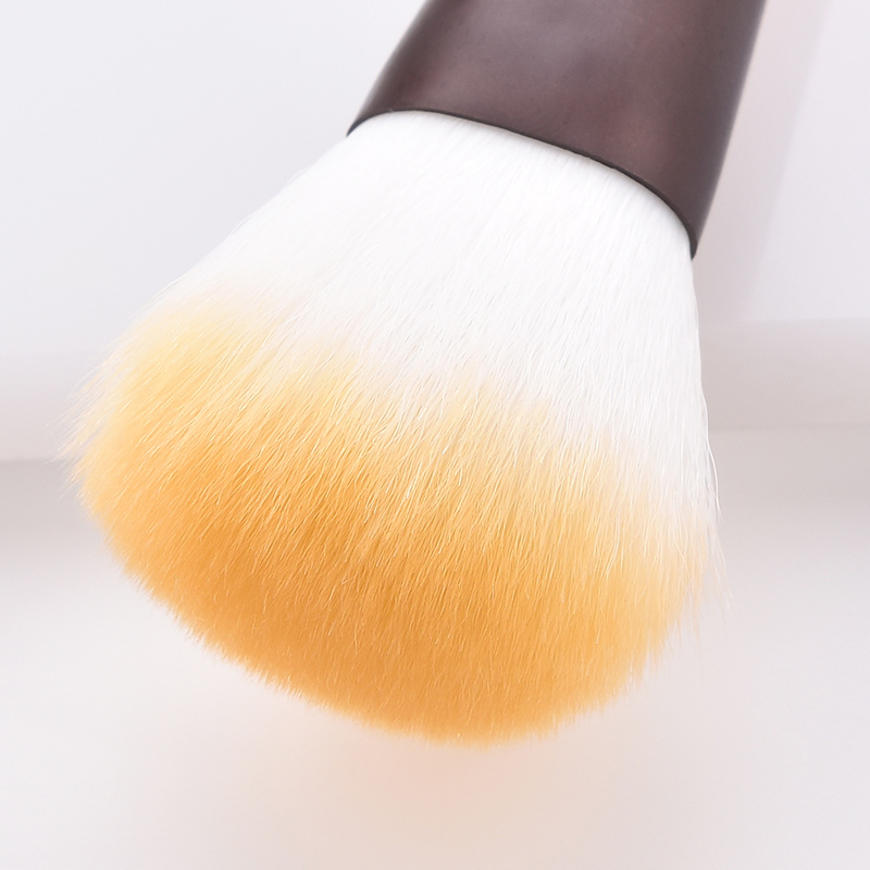 Fashion White Yellow Single-packed Hobbit Makeup Brush,Beauty tools